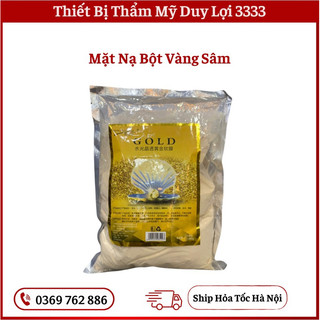 Bột mặt nạ dẻo vàng sâm collagen gói 1kg , đắp siêu thích