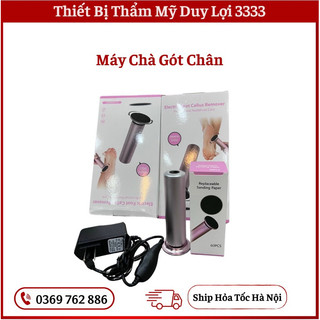 Máy chà gót chân | máy chà gót tiệm nail | tẩy tế bào chết chai sạn | tặng kèm 60 miếng nhám chà