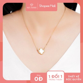 Dây Chuyền Vàng Tây 14K DCMAMD762 Huy Thanh Jewelry