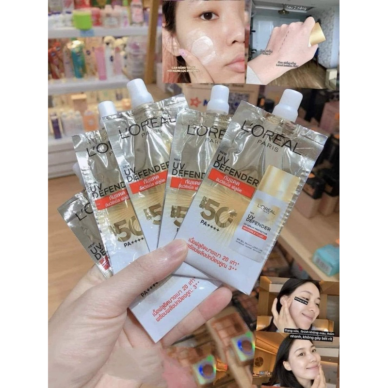 (Minisize) kem chống nắng Loreal vạch đỏ 5.5ml