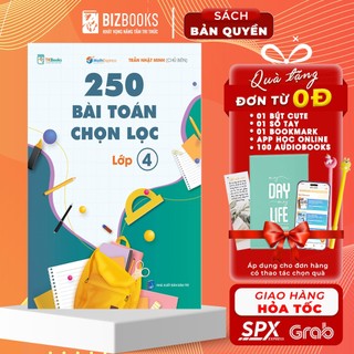 Sách - 250 bài toán chọn lọc lớp 4