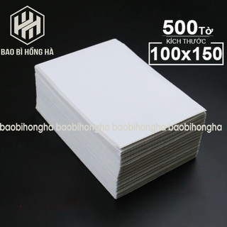 Giấy in nhiệt 500 tờ kích thước 100x150