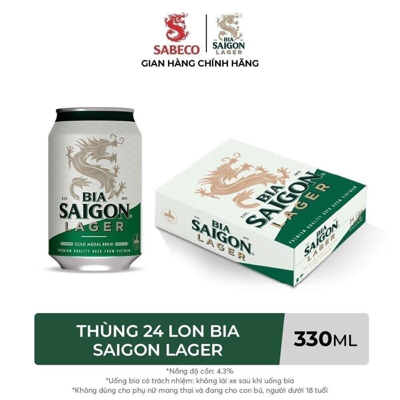 BIA SÀI GÒN (1 thùng)