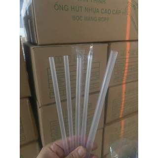 Ống hút bọc màng - Ống hút cà phê, sinh tố, trà sữa dùng 1 lần