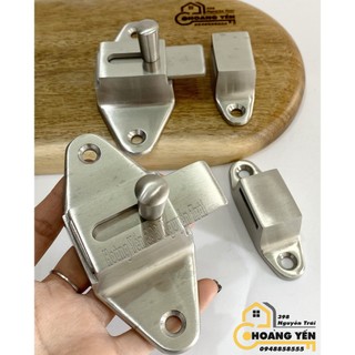 Bulong cửa bằng thép không gỉ 304, khoá dày cố định chống trộm