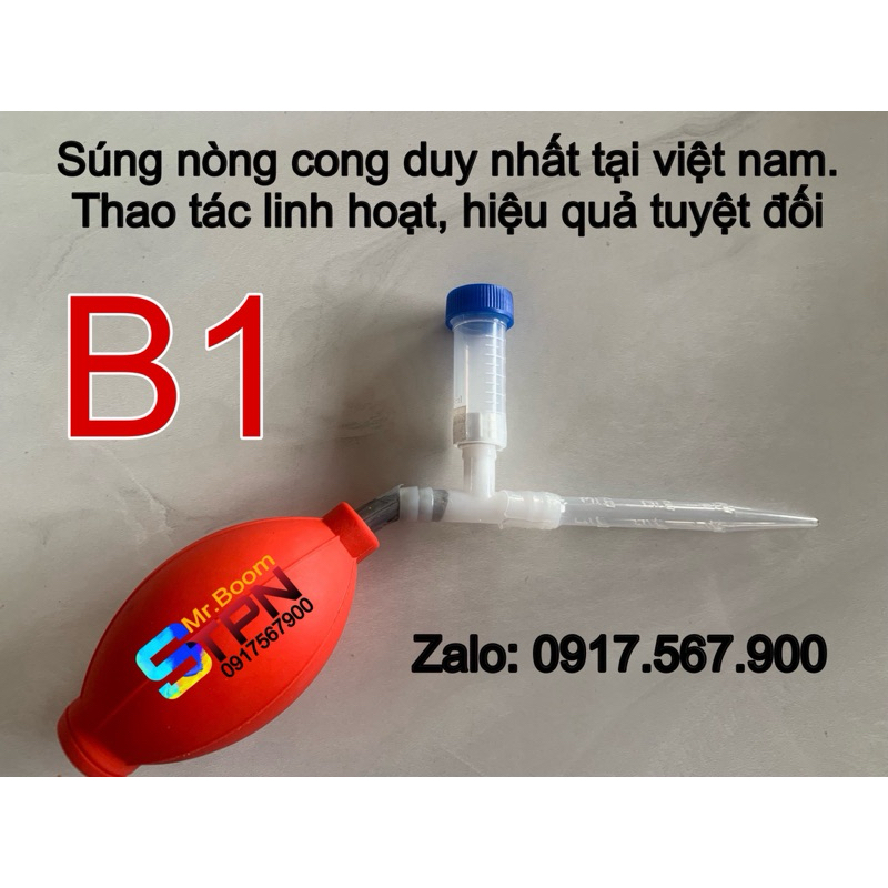 súng thụ phấn mãng cầu