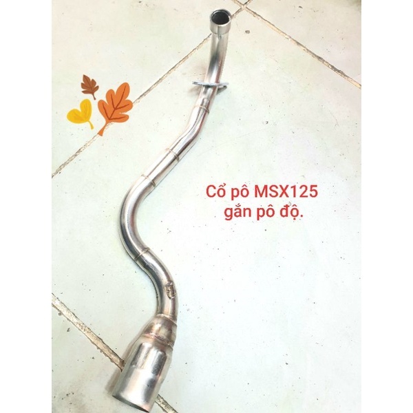 Cổ pô MSX125 gắn pô độ - PO365