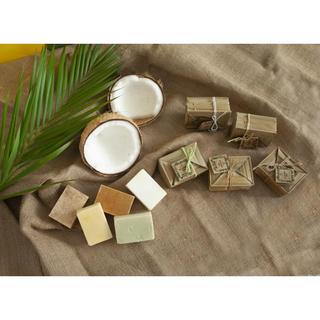 Xà Bông Dừa Handmade One4One (hương cơ bản, sả chanh, bạc hà, cà phê, quế) - Coconut Handmade Soap