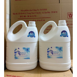 Can lớn 5L Nước xả vải đậm đặc TAVI hương nước hoa  lưu hương lâu