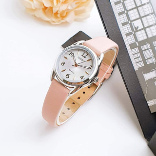 Đồng hồ nữ chính hãng citizen fe1210-07a eco-drive women's arabic numerals blush leather