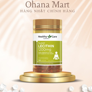 Mầm Đậu Nành ÚC Healthy Care Super Lecithin 100 Viên [DATE 2027 - CHUẨN AUTH];