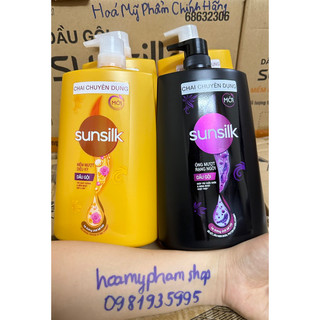 Dầu gội sunsilk 1,4kg vàng và đen