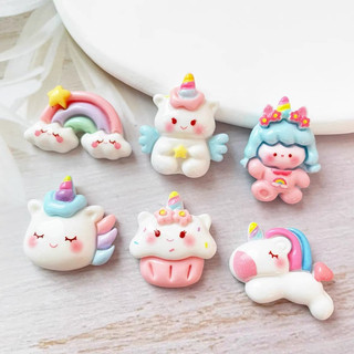 Charm 3D nổi mẫu Unicorn
