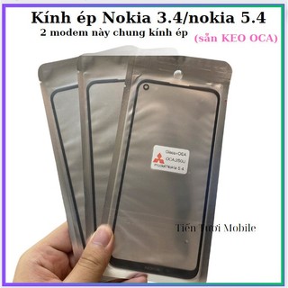 Kính ép liền keo nokia 3.4 / 5.4