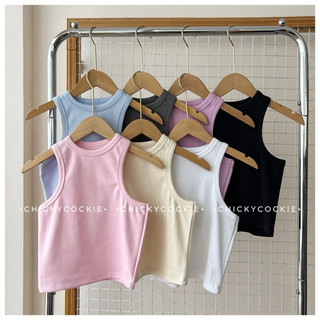 Áo thun ba lỗ gân tăm cotton