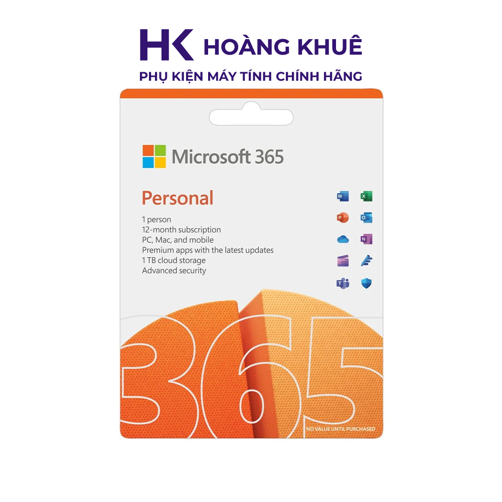 Phần Mềm Bản Quyền Microsoft 365 Chính Hãng Có VAT 1TB Lưu Trữ Đám Mây OneDrive