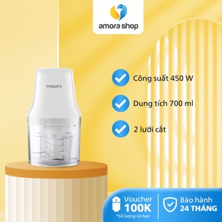 Máy xay thịt, máy xay đa năng philips hr1393 /00, công suất 450 w, bảo hành 24 tháng