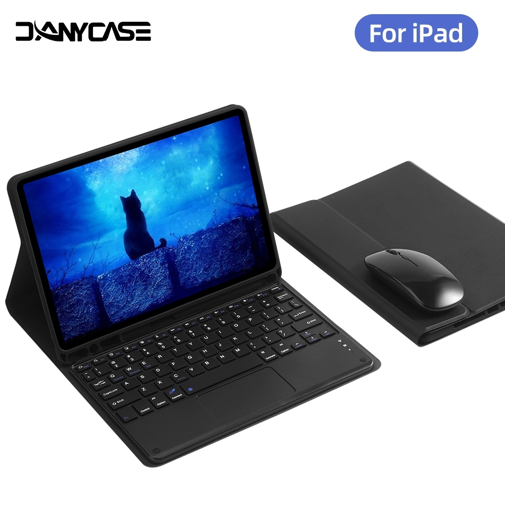 Bàn phím cảm ứng Leather Case Cho iPad Gen 9/8/7/6/5 A16 11 Air 6th M4 4/5/2/1 9.7 Gen10 Pro11 13 M4 M5 Pro 12.9 Với chu | BigBuy360 - bigbuy360.vn