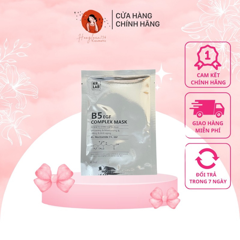 Mặt nạ b5 krlab 10 Miếng