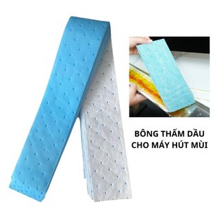 Set 10 miếng bông thấm dầu dùng 1 lần cho máy hút mùi nhà bếp