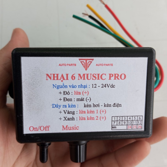 Combo 10 Nhại còi, nhại kèn 6 chế độ. Nhại còi 6 chế độ Music Pro.