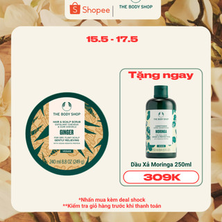 Tẩy Tế Bào Chết Da Đầu Gừng Ginger Hair & Scalp Scrub 240ml The Body Shop