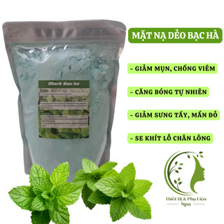 Bột mặt nạ dẻo bạc hà - Dùng cho da dầu , da mụn.