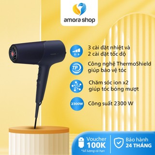 Máy sấy tóc philips bhd510/00, công suất 2300 w, cung cấp ion chăm sóc tóc, bảo hành chính hãng 24 tháng