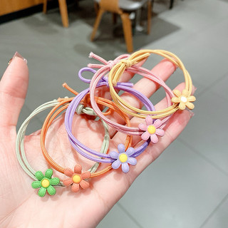 Cột tóc hoa cúc nhí nhiều màu dễ thương