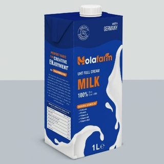 Sữa tươi tiệt trùng nguyên kem holafarm 1l