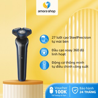 Máy Cạo Râu PHILIPS S3608 /10, Cạo Sạch & Êm, Đầu Cạo Linh Hoạt, Bảo Hành Chính Hãng 24 Tháng