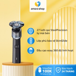 Máy Cạo Râu Khô và Ướt PHILIPS X5006, Đầu Cạo Linh Hoạt 360 độ, Cạo Êm, An Toàn, Bảo Hành Chính Hãng 24 Tháng