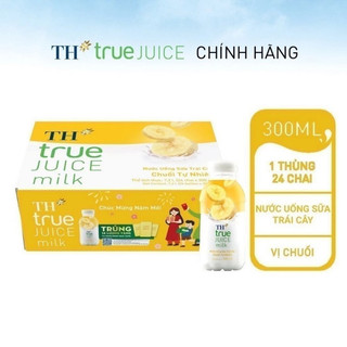 Sữa trái Cây 300ml Vị chuối ( 24 chai/ thùng )