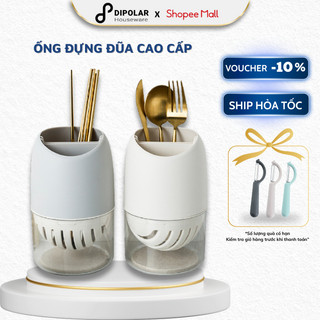 Ống Đựng Đũa Thìa Kệ Để Dao DIPOLAR Thiết Kế Hình Bán Nguyệt Ráo Nước, Thoáng Khí Chống Ẩm Mốc - DODD01