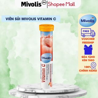 Viên sủi vitamin C Mivolis của Đức 20 viên