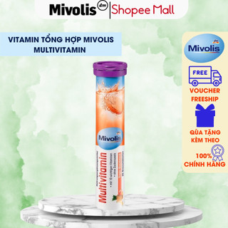 Viên sủi bổ sung vitamin tổng hợp Multivitamin Mivolis Đức 20 viên