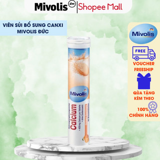 Viên sủi bổ sung canxi Mivolis Đức 20 viên