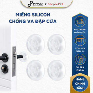 Miếng Dán Tường Silicon Trong Suốt Chống Va Đập Cửa DIPOLAR Đa Năng Tái Sử dụng - DMDT01
