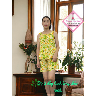 Bộ lanh 2 dây lanh thái. Hàng tự may