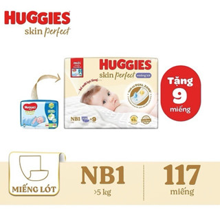  MIẾNG LÓT HUGGIES NB 108 miếng +9 