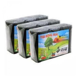 Lốc 3 cuộn rác tự hủy, Túi đựng rác size Tiểu, Trung, Đại, 0.9Kg/ Lốc, cầm chắc tay