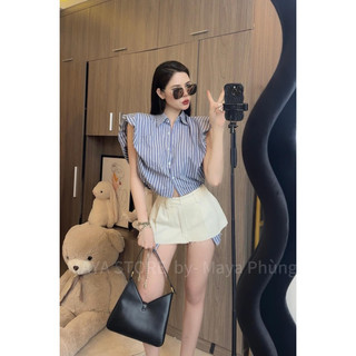 SET ÁO SỌC + CHÂN VÁY THANH LỊCH NỮ