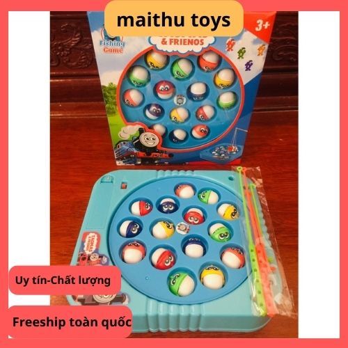 Bộ Câu Cá 2 Cần Fishing Game Chạy Pin Cho Bé