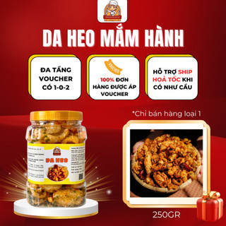 Da Heo Mắm Hành Hũ 250G Giòn Rụm Ăn Vặt - Da Heo Chiên Giòn Phồng Ăn Vặt Ngon Rẻ Tổng Kho Ăn Vặt VN