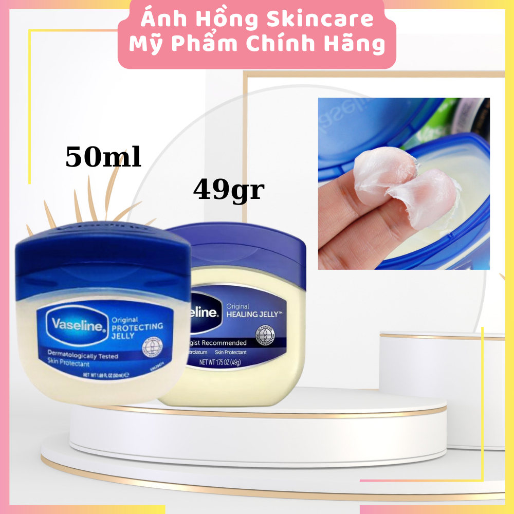 Sáp dưỡng ẩm Vaseline 100% Pure Petroleum Jelly Original Mỹ