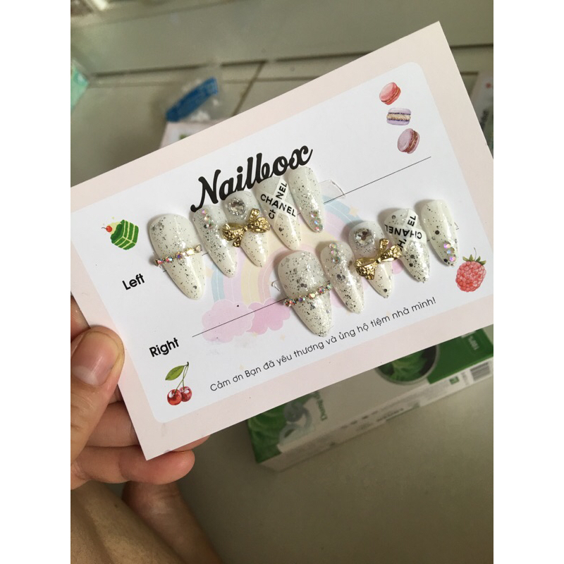 Móng tay thiết kế , nailbox thiết kết