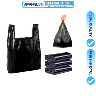 1kg Túi bóng đen túi đựng rác đủ kích cỡ