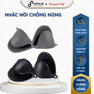 Miếng Nhấc Nồi Silicon DIPOLAR Chịu Nhiệt Chống Trơn Trượt Tiện Dụng Trong Nhà Bếp - DMNN01
