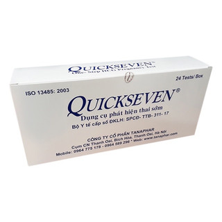 Que thử thai quickseven - quicktrip 3que  - 5 que