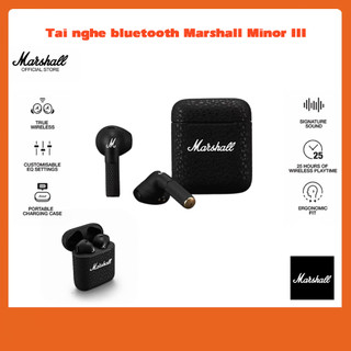 Tai Nghe Bluetooth Minor III Nhét Tai Siêu Nhỏ Gọn Nghe Nhạc Cực Hay Pin Trâu Chống Nước Chống Ồn